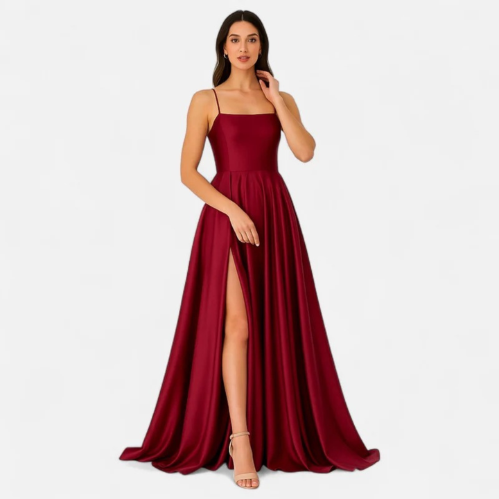 Everly | Women's Formal Maxi Wedding Guest Dress