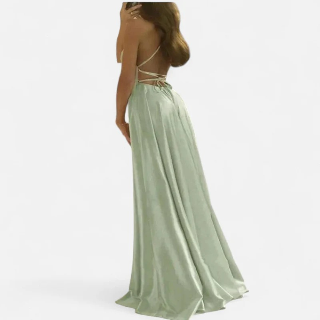 Everly | Women's Formal Maxi Wedding Guest Dress