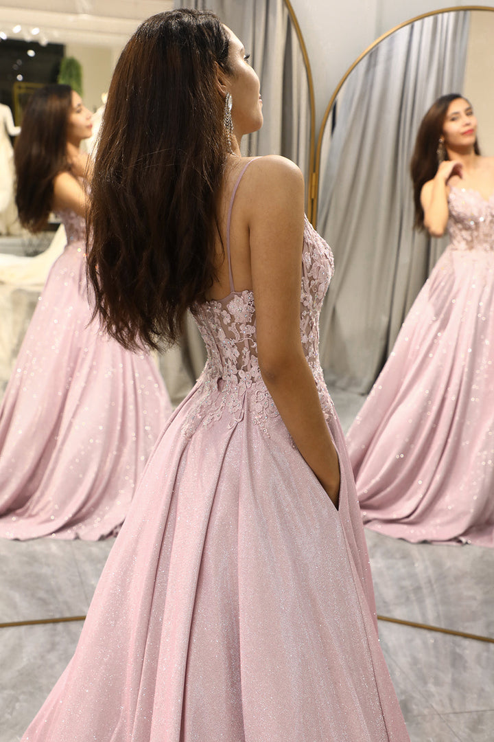 Grace | Women's Wedding Guest A-Line Maxi Dress