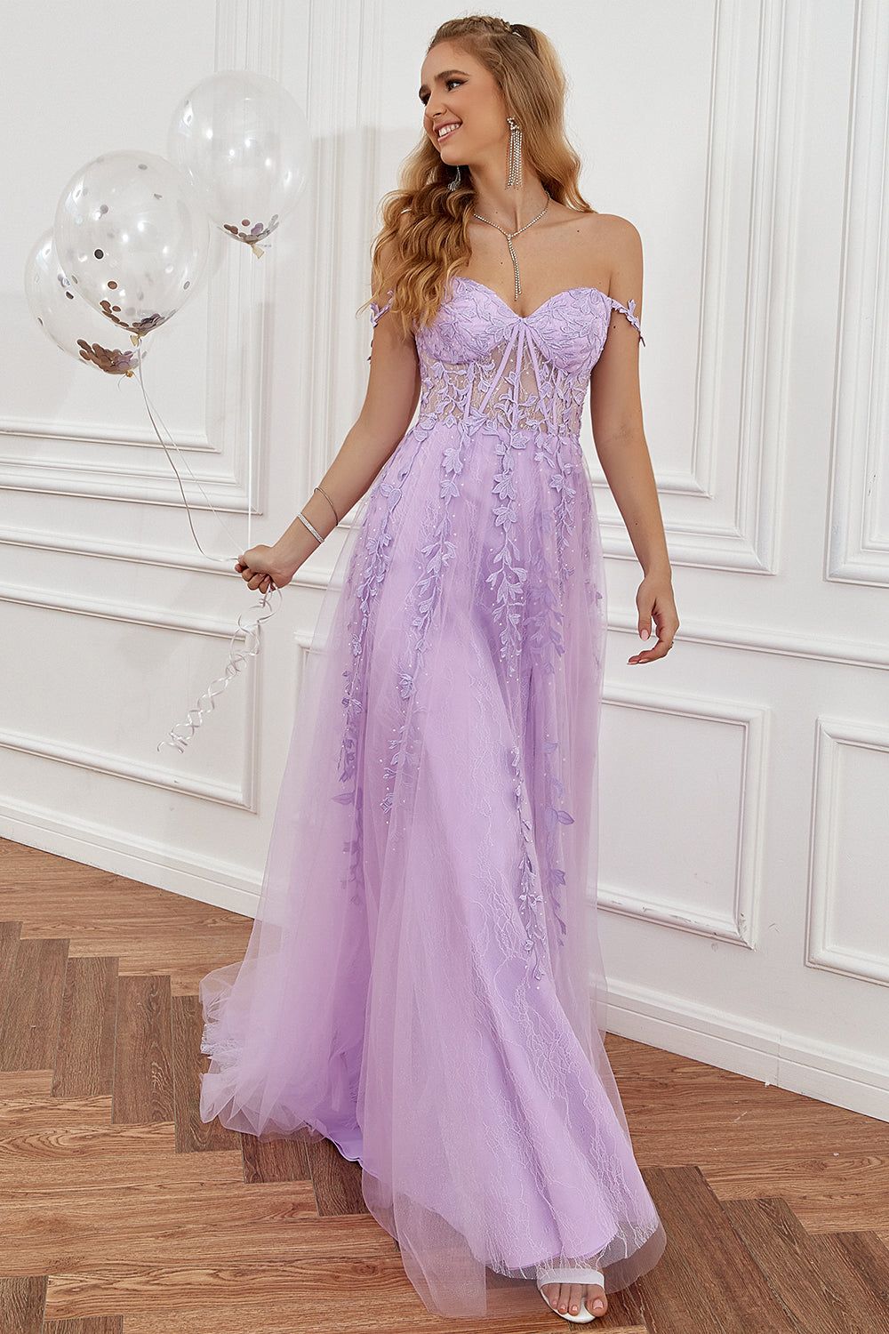 Lily | Women's Formal A-line Wedding Guest Dress