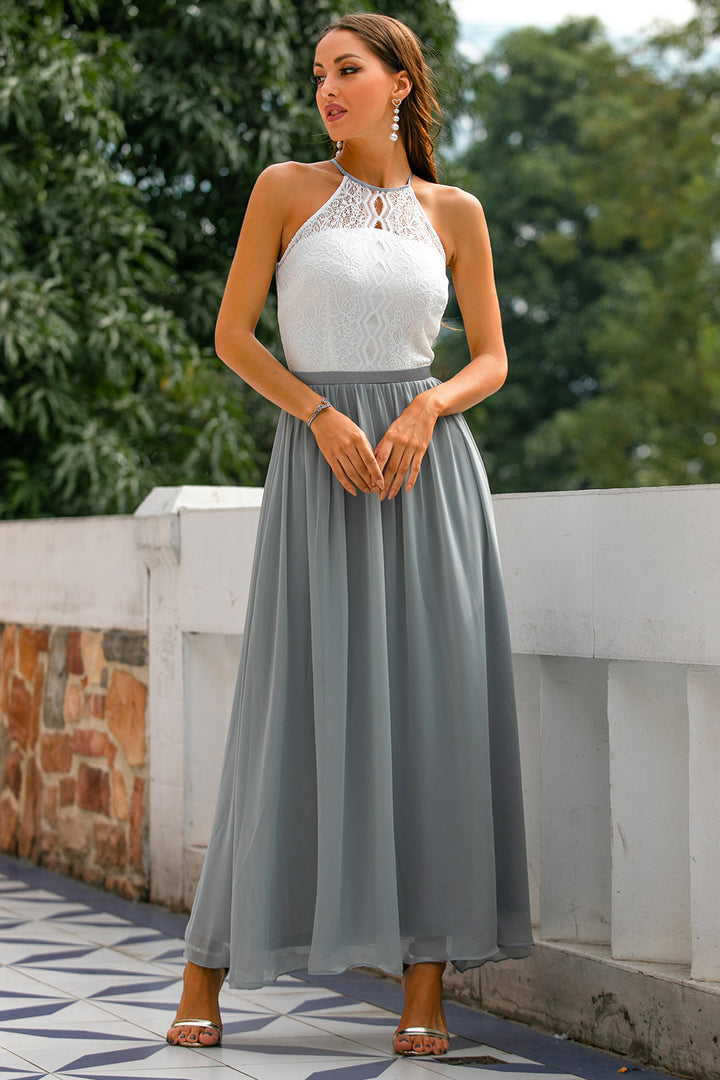 Annie | Women's Halter Neck Wedding Guest Dress