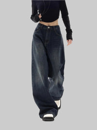 Stella | Women's High-Waisted Wide-Leg Baggy Jeans