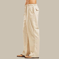 Ethan | Men's Summer Linen Pants With Pockets