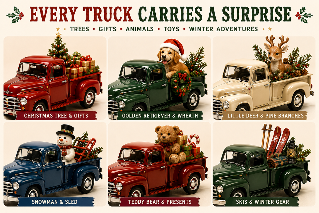 Vintage Truck Advent Calendar