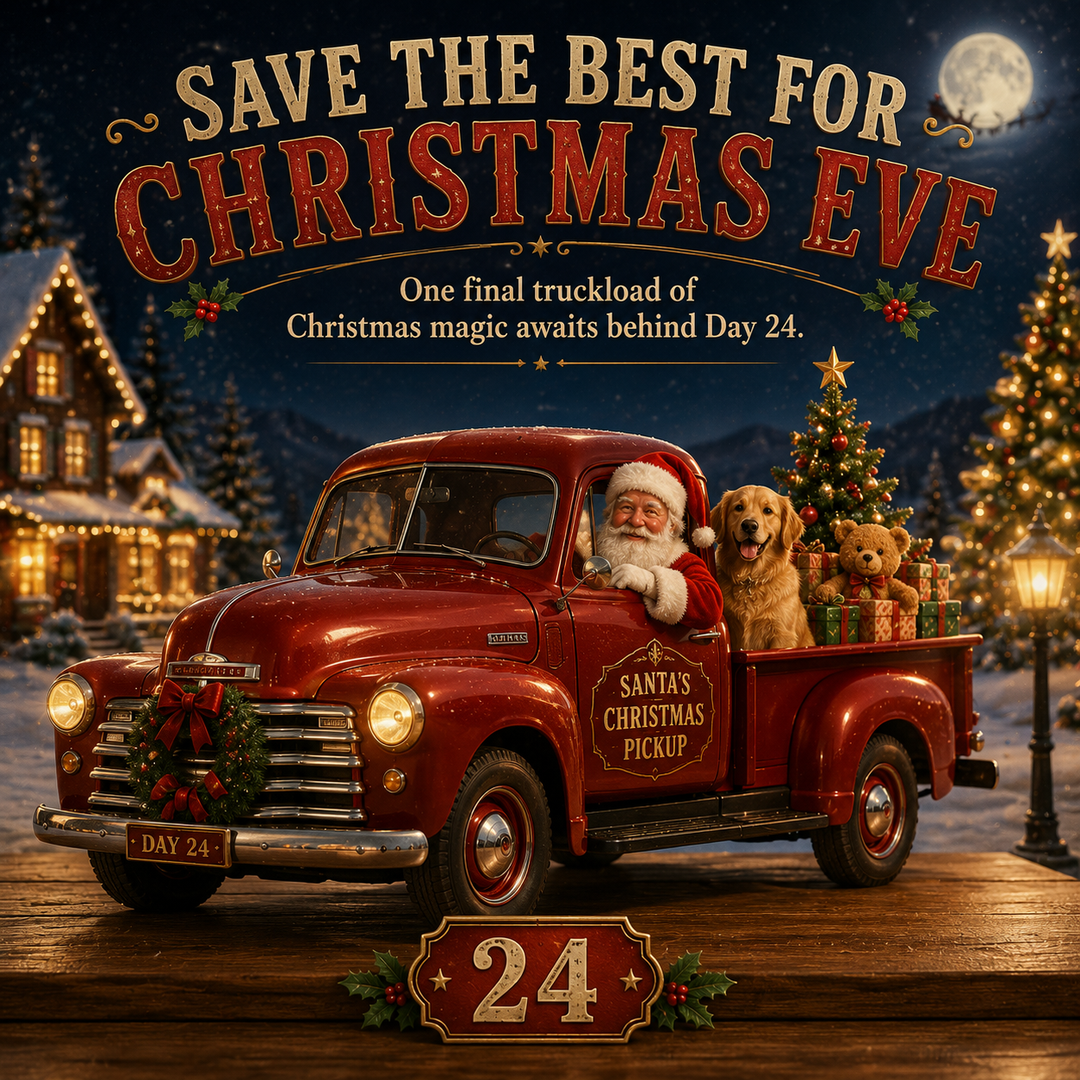 Vintage Truck Advent Calendar