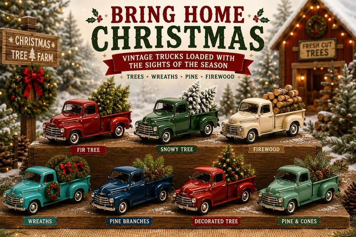 Vintage Truck Advent Calendar