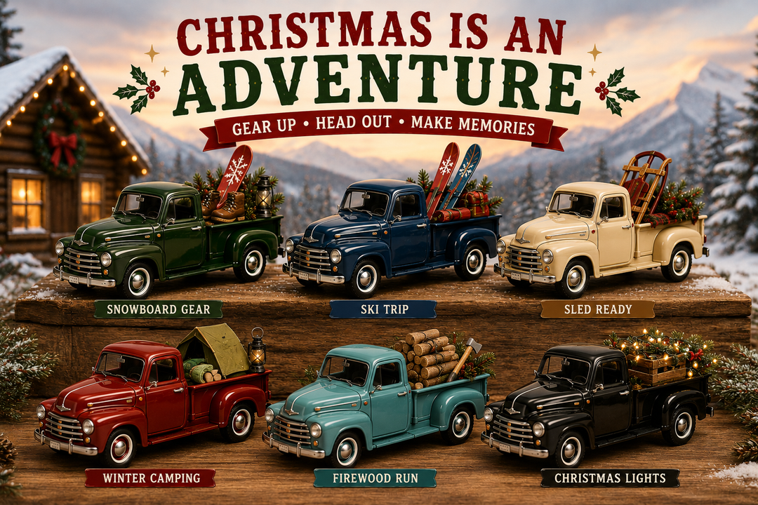 Vintage Truck Advent Calendar