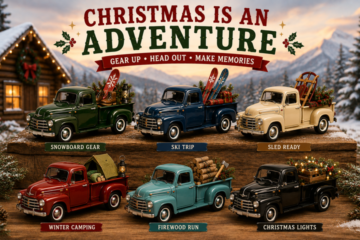 Vintage Truck Advent Calendar