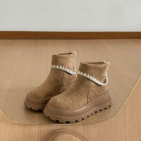 Evelyn | Women's Suede Plateau Chelsea Boots