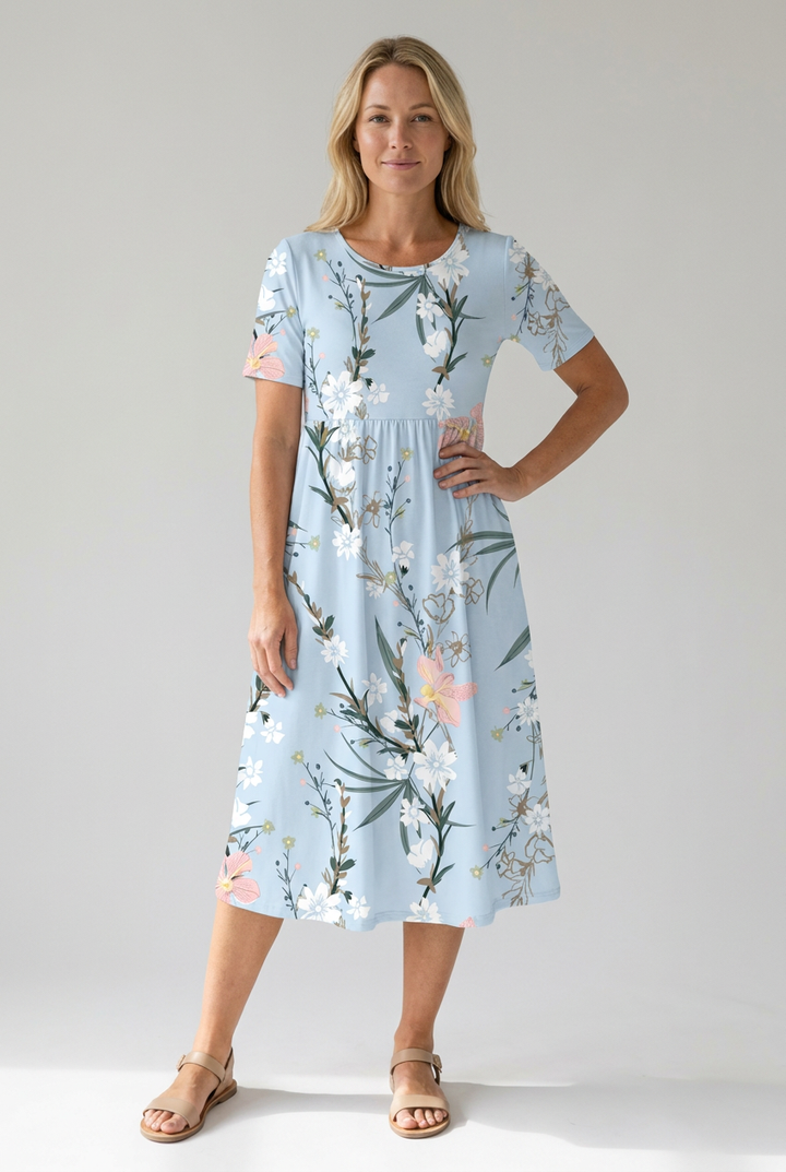 Eloise | Women's Printed Floral Summer Dress